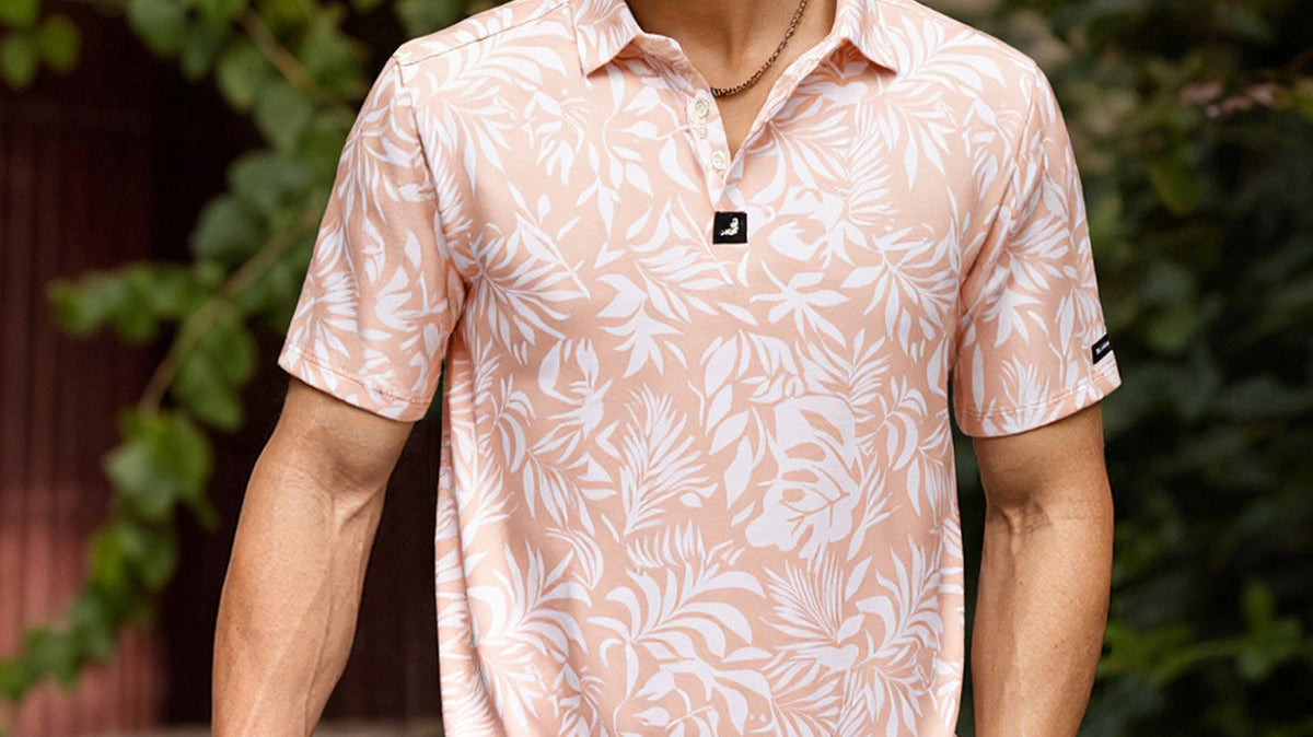 Surfcuz versatile men’s polo shirt for golf, travel, office, and casual lifestyle