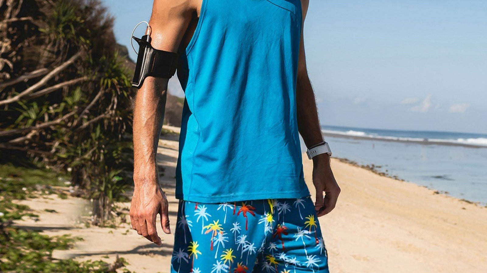 Surfcuz men's swim trunks - quick dry vacation shorts perfect for beach, pool, and travel
