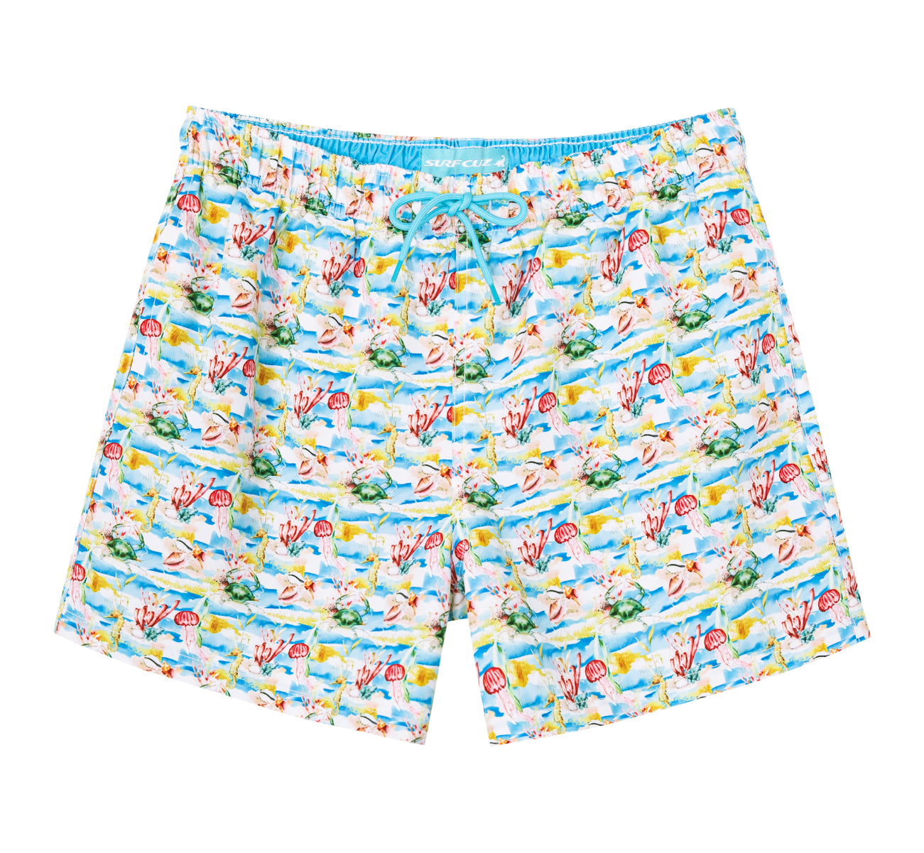 Surfcuz quick dry 5 inch resort swim shorts men