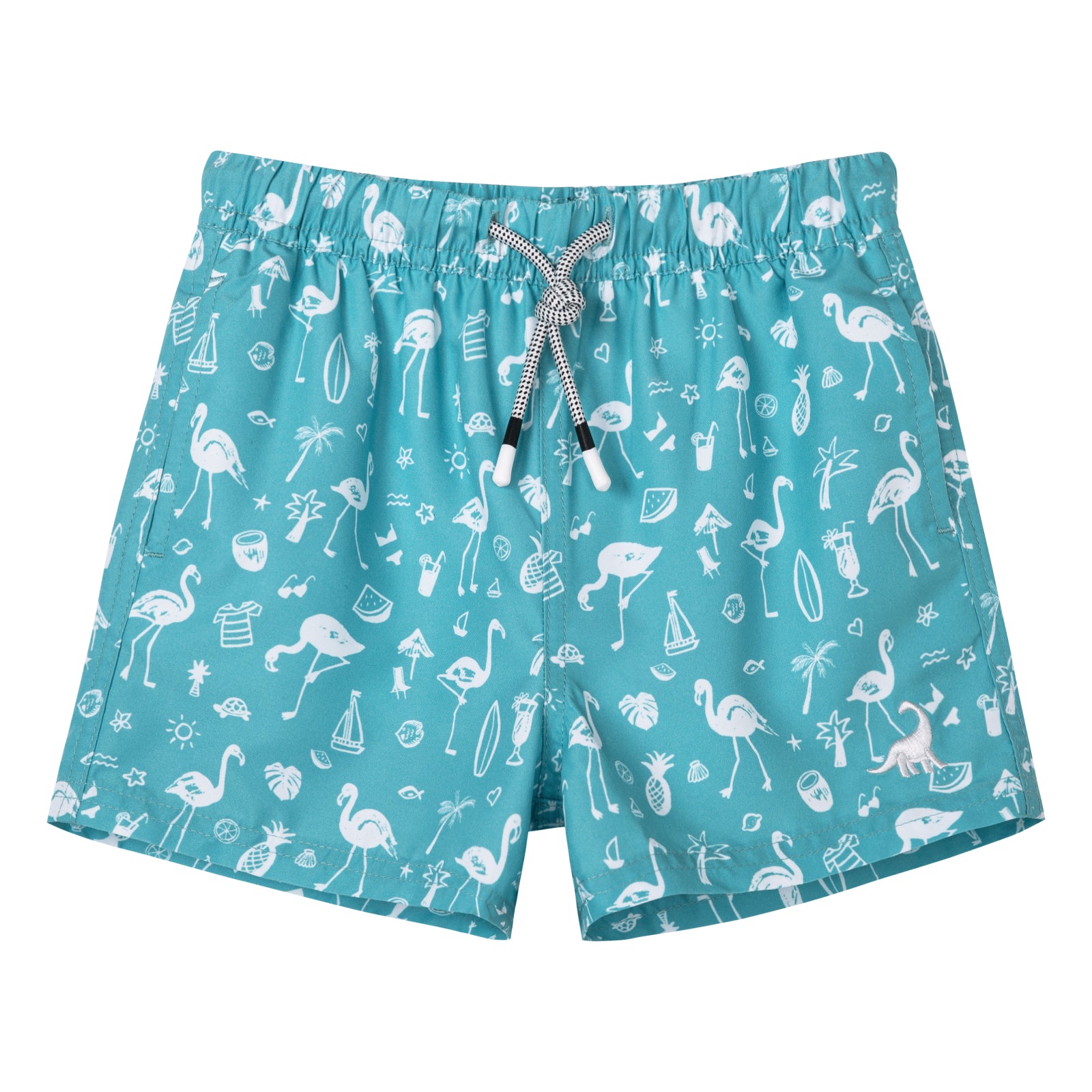 Boys UPF 50+ Quick Dry Mesh Liner Swim Trunks