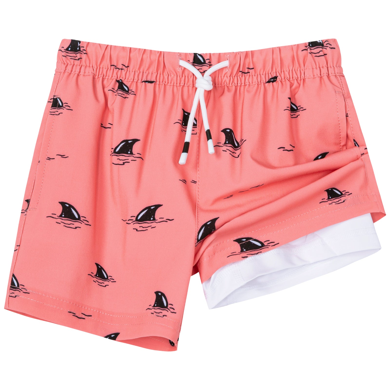 Kid's Quick-Dry Swim Trunks With compression liner