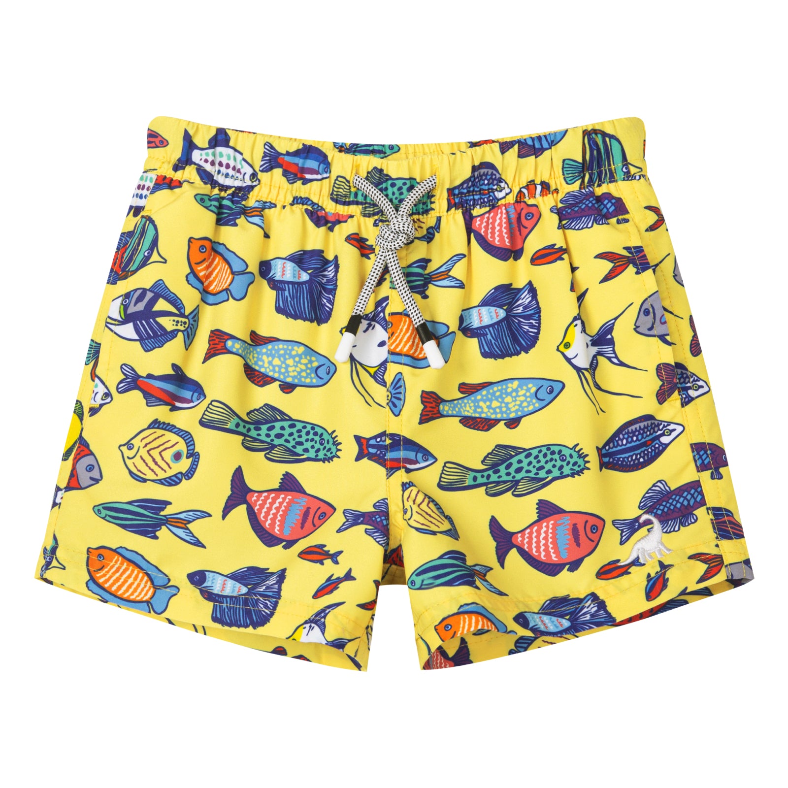 Boys Swim Trunks UPF 50+ Quick Dry With Mesh Liner & Pockets