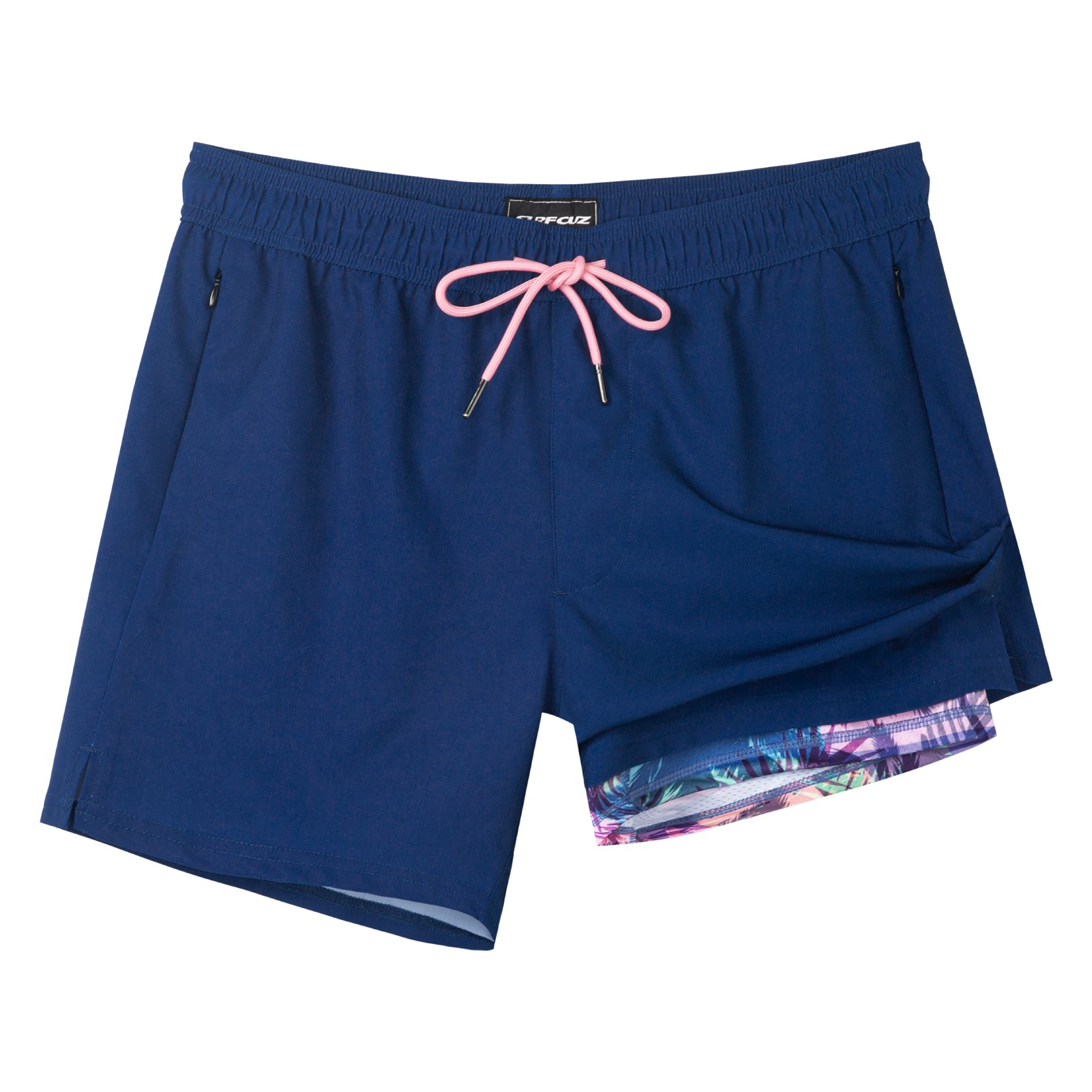 Men's Quick-Dry 4.5 Inch Stretch Swim Trunks