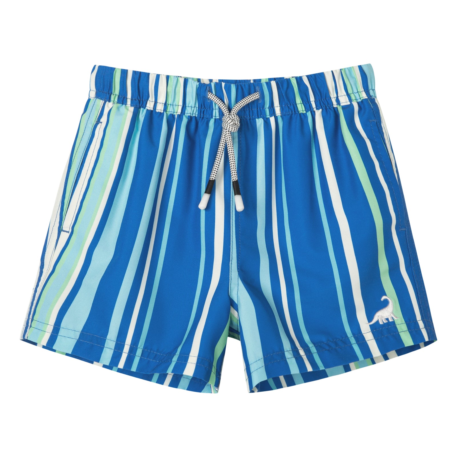 Boys Quick Dry UPF 50+ Mesh Swim Trunks With Pockets