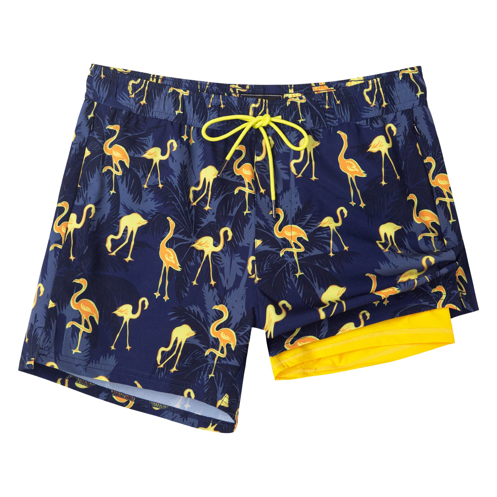 Men's Quick-Dry 4.5 Inch Stretch Swim Trunks