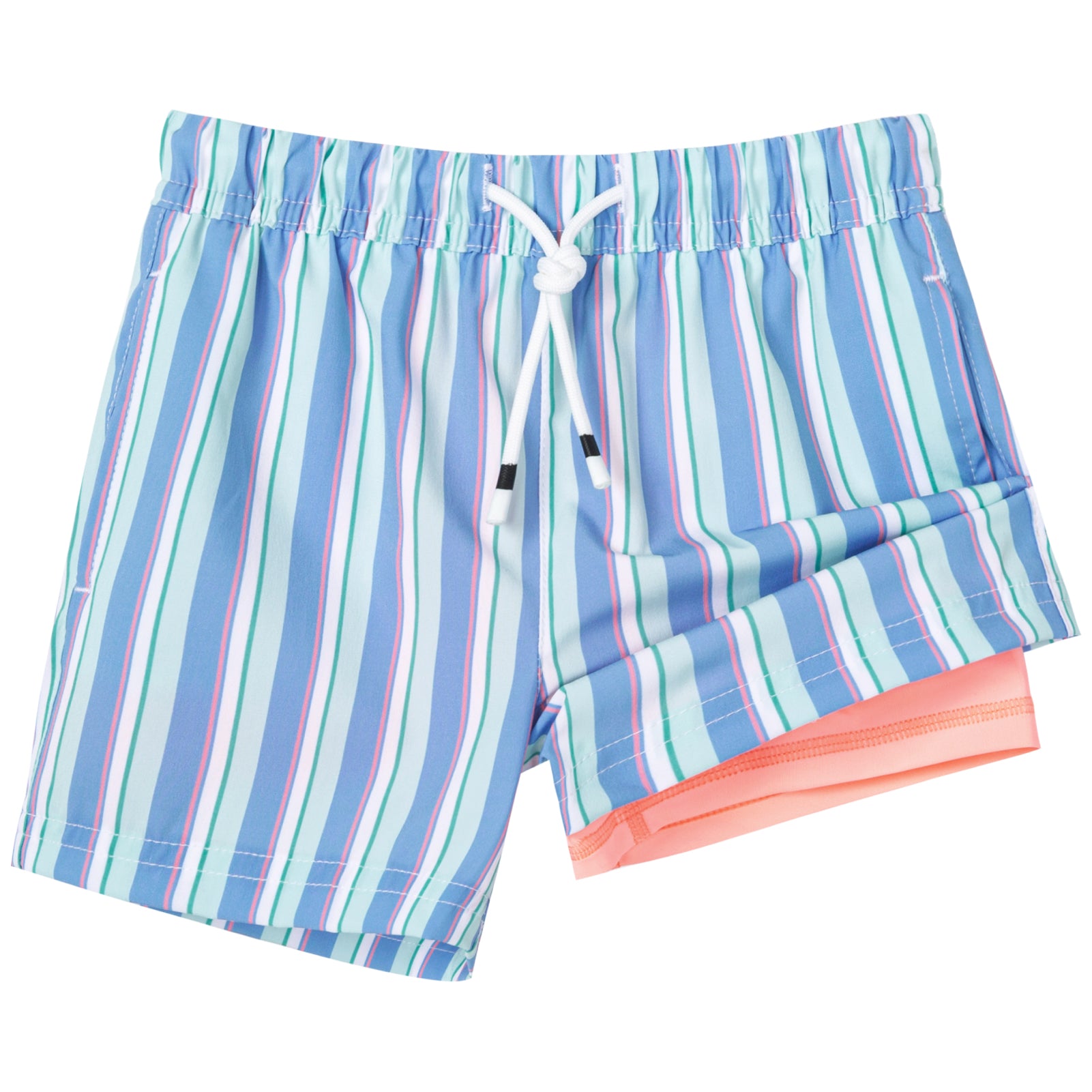 Kid's Stretch Lining Quick-Dry Swim Trunks