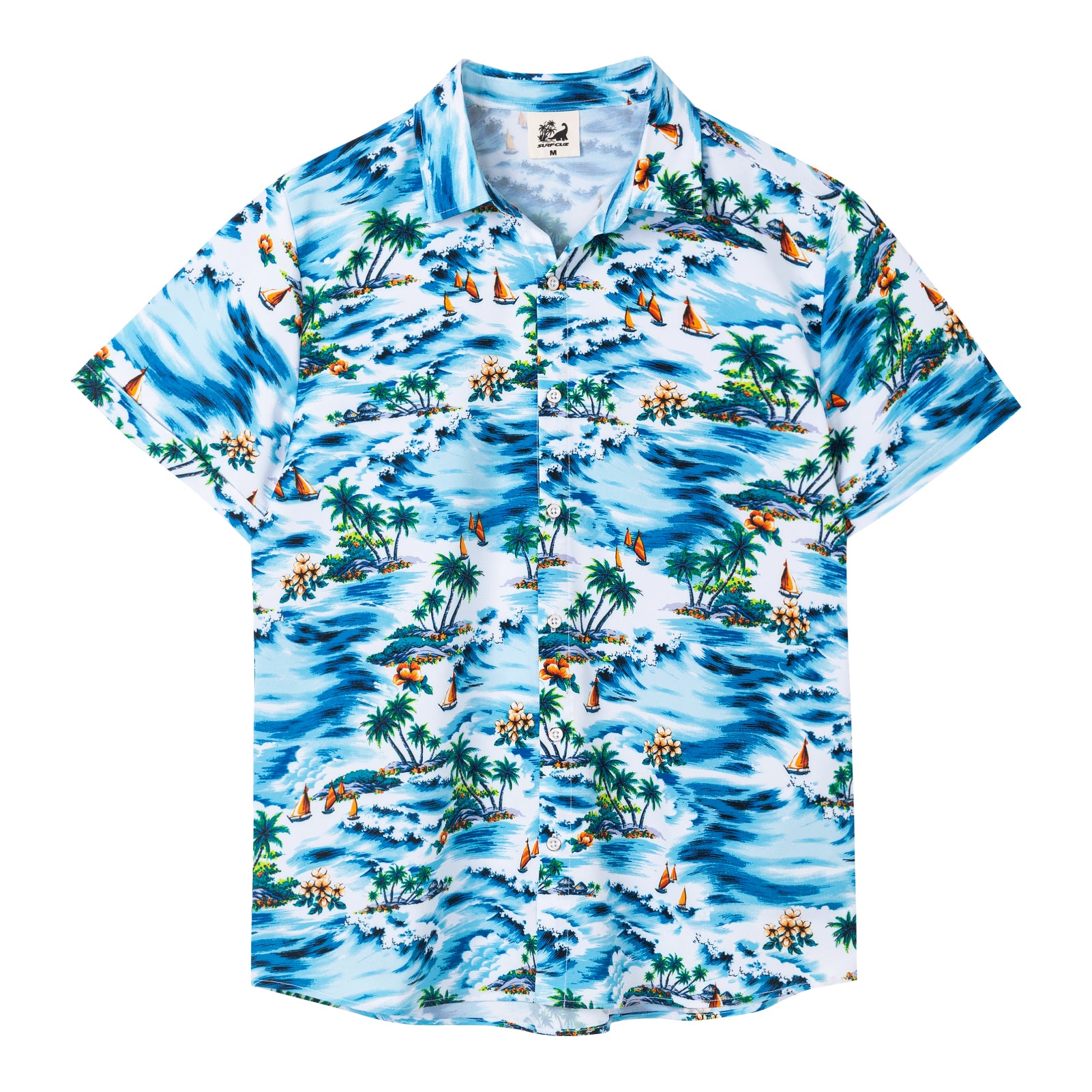 Men's Casual Stretch Hawaiian Shirts