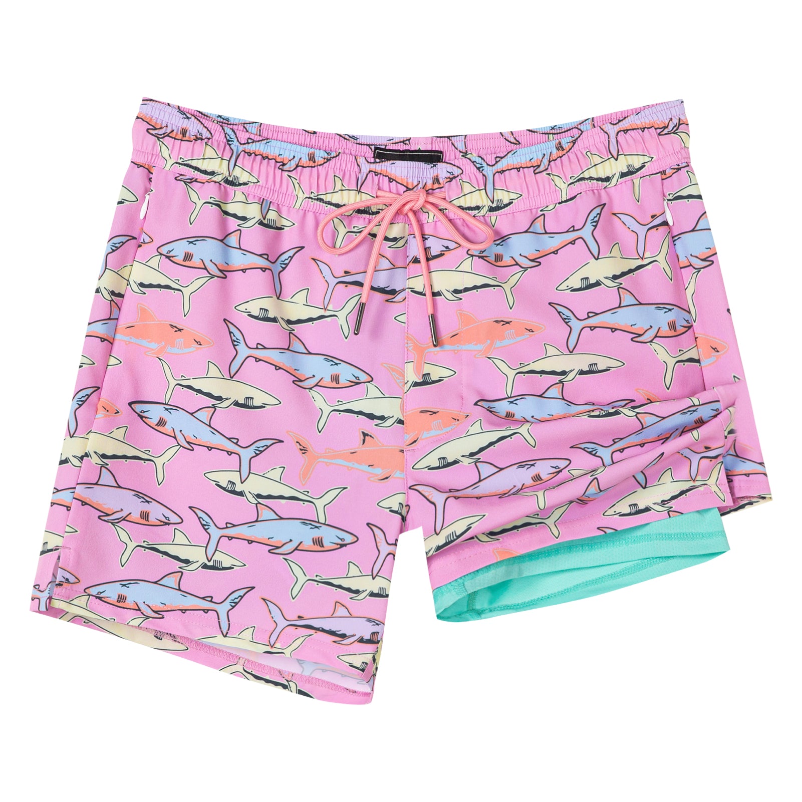 Men's Quick-Dry Stretch Lining 4.5 Inch Swim Trunks