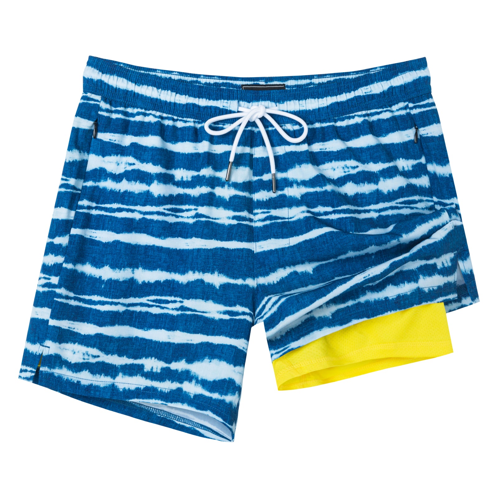 Men's Quick-Dry Stretch Lining 4.5 Inch Swim Trunks