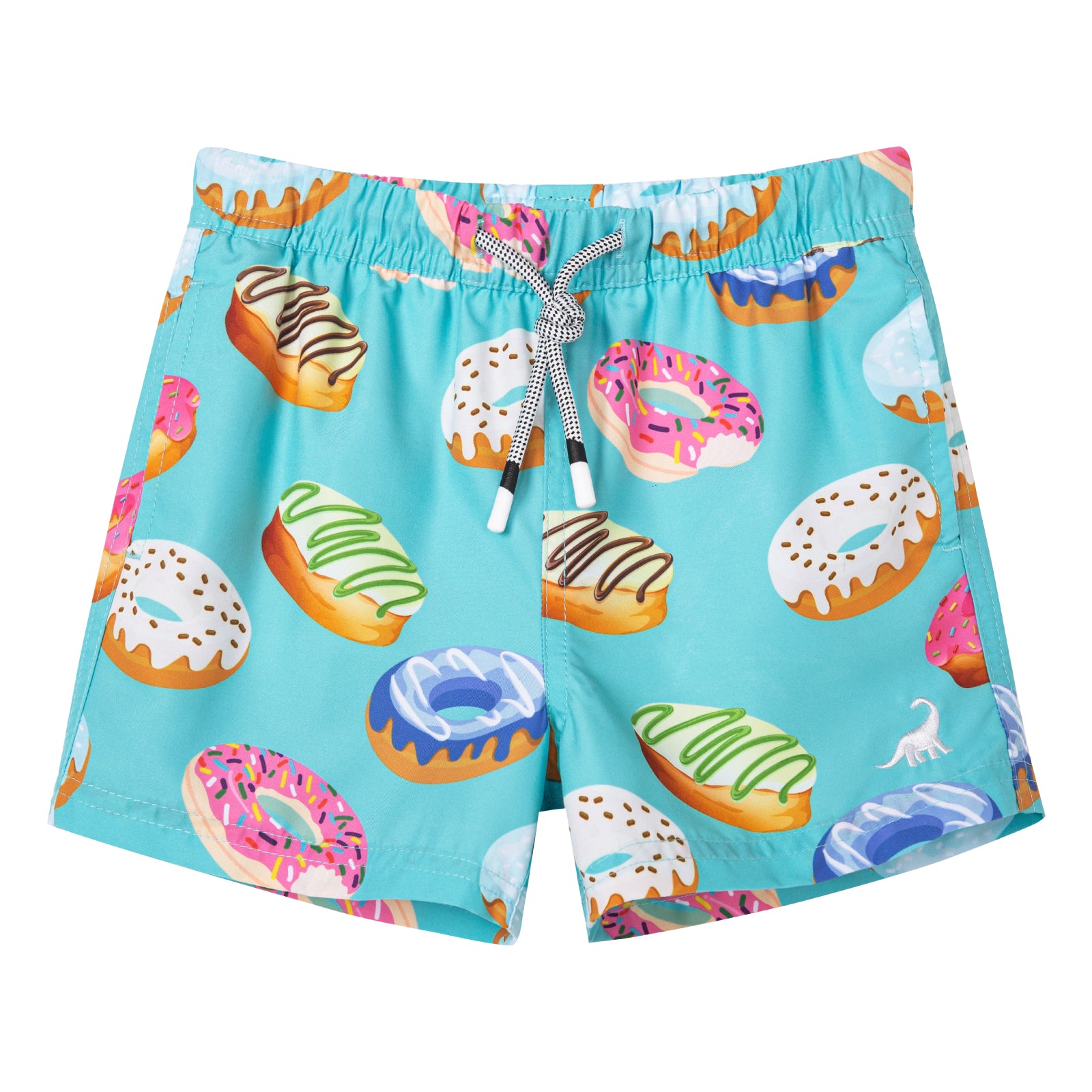 Boys Quick Dry Chemical Free Mesh Swim Trunks With Pockets