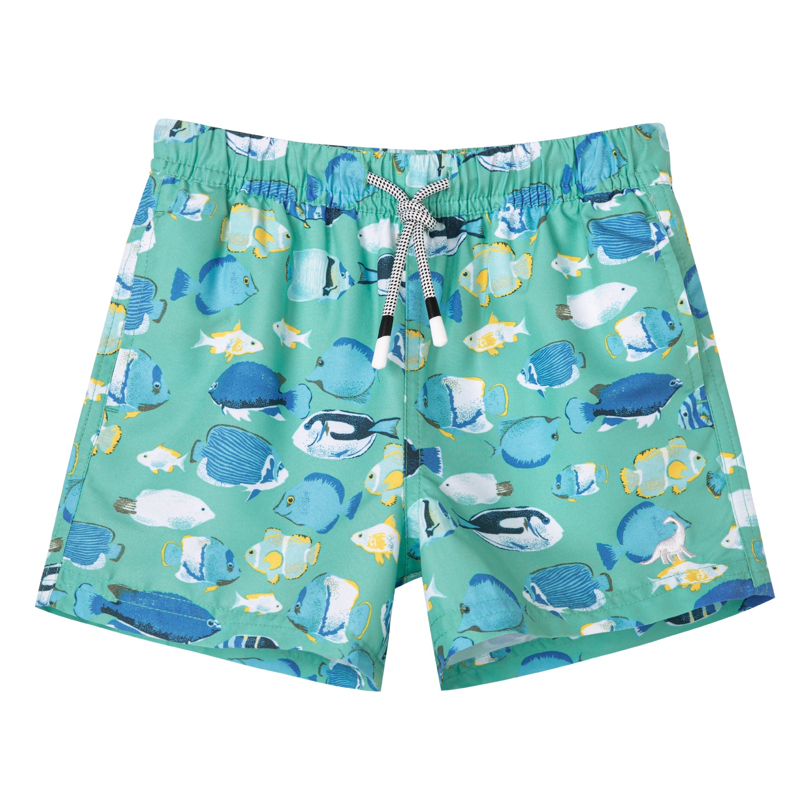 Boys UPF 50+ Quick Dry Mesh Liner Swim Trunks