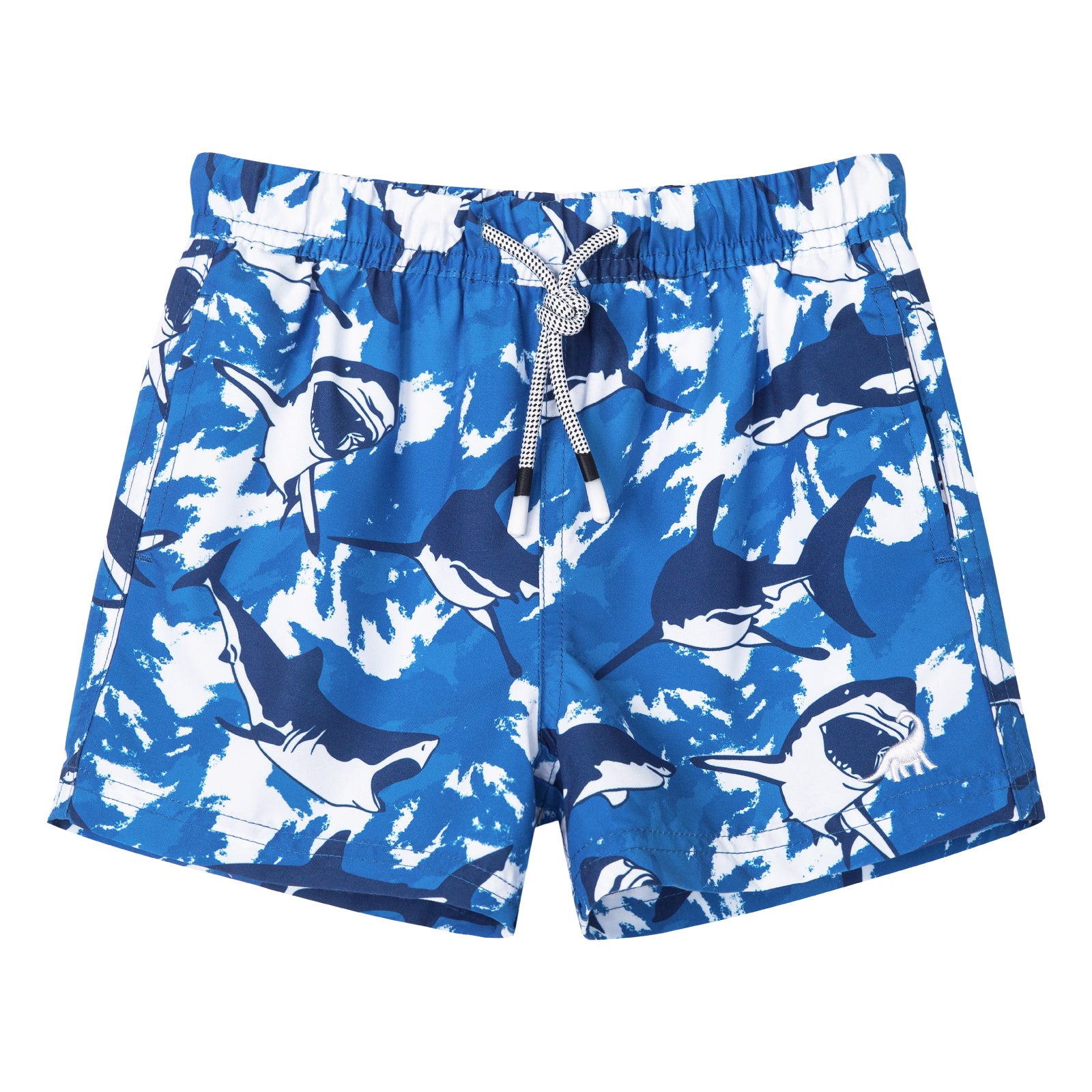 Boys Quick Dry UPF 50+ Mesh Swim Trunks With Pockets