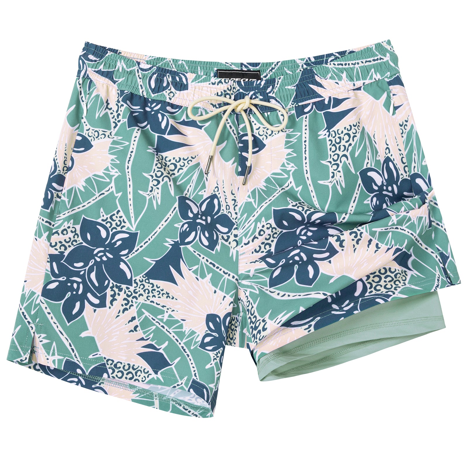 5.5 INCH 2 IN 1 SWIM TRUNKS