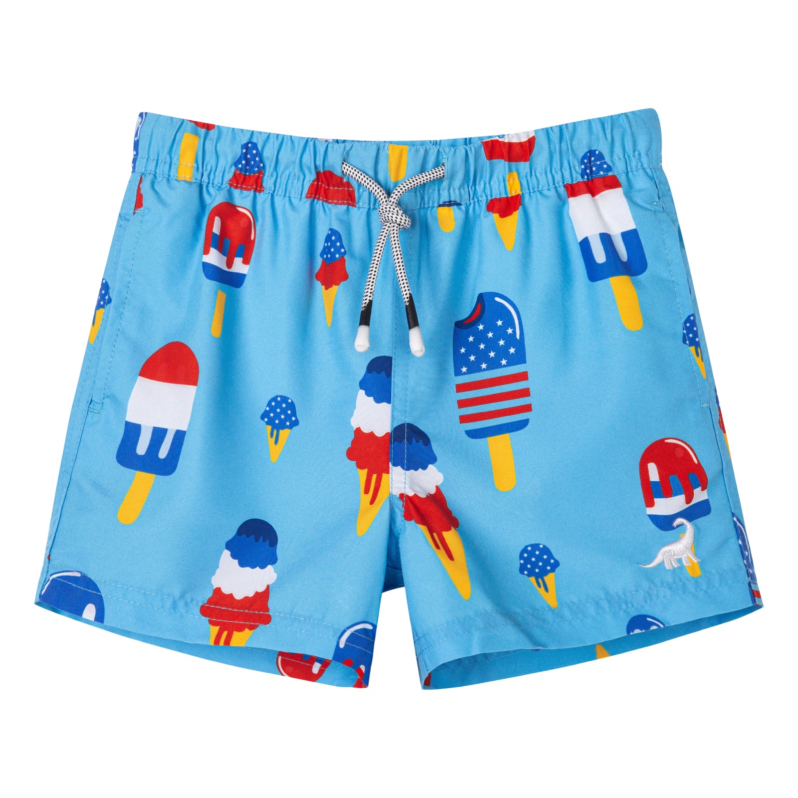 Boys Swim Trunks UPF 50+ Quick Dry With Mesh Liner & Pockets