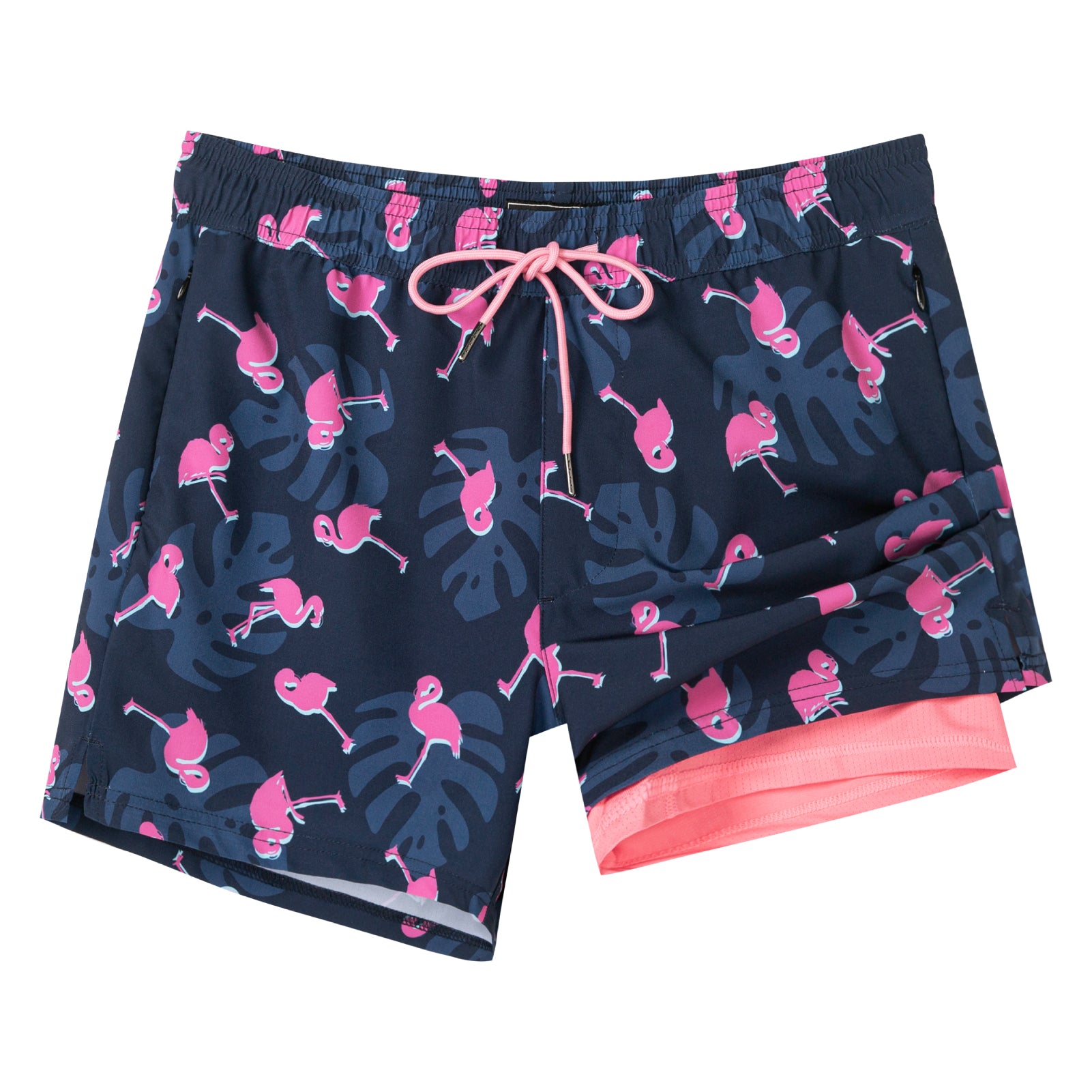 Men's Quick-Dry Stretch Lining 4.5 Inch Swim Trunks