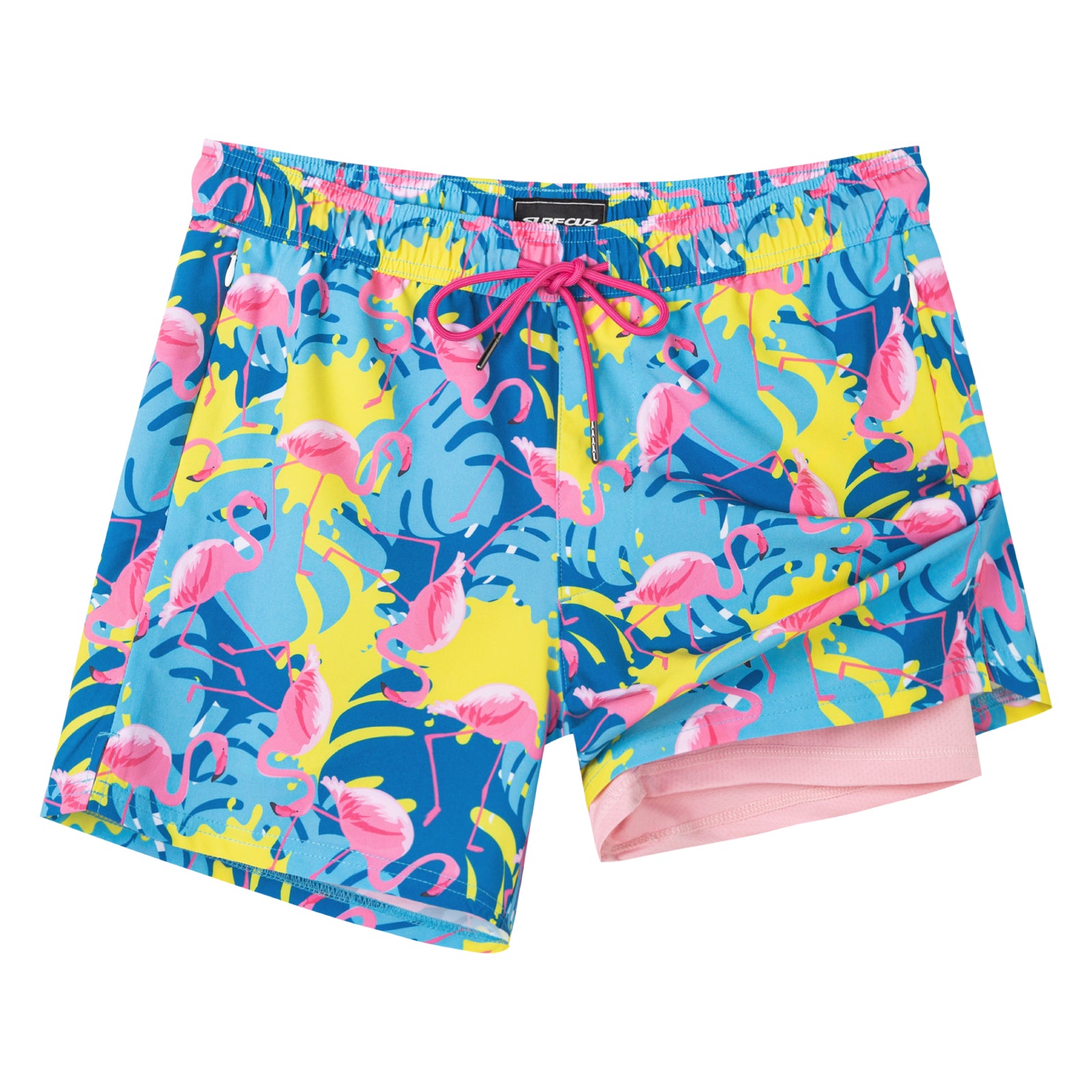 Men's Quick-Dry 4.5 Inch Stretch Swim Trunks