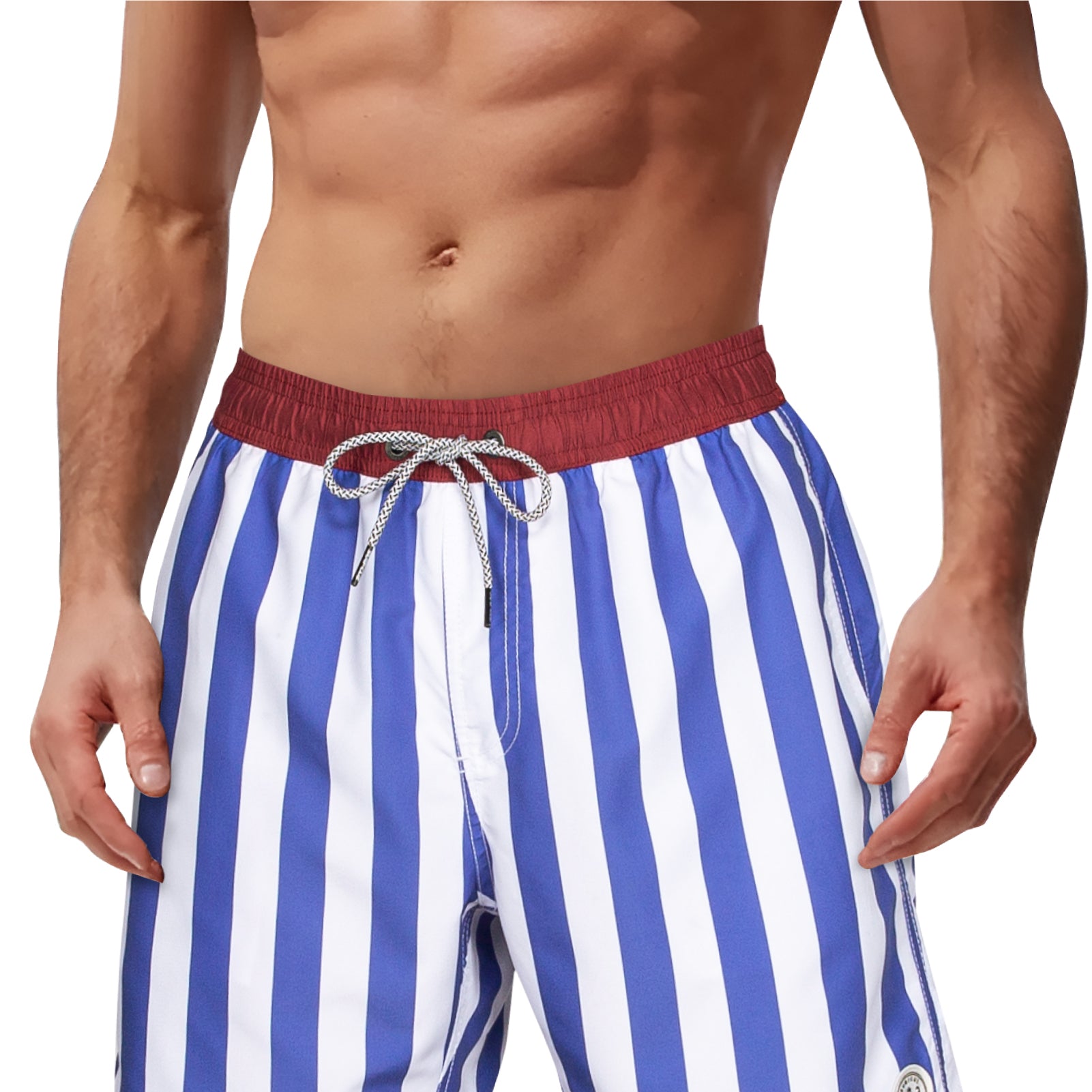 Men's 7 Inch Quick-Dry Casual Swim Shorts With Mesh Liner