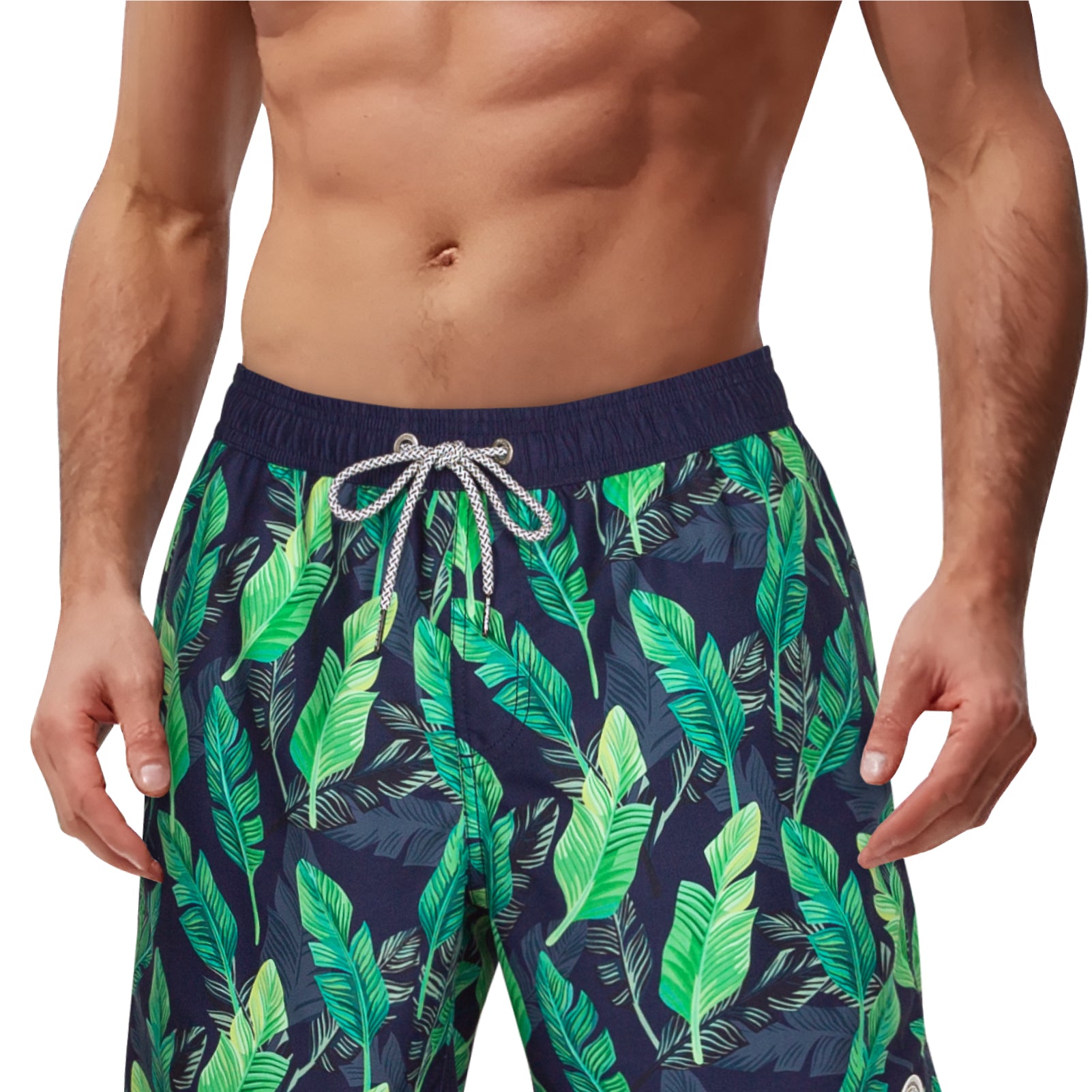 Men's 7 Inch Quick-Dry Casual Swim Shorts With Mesh Liner