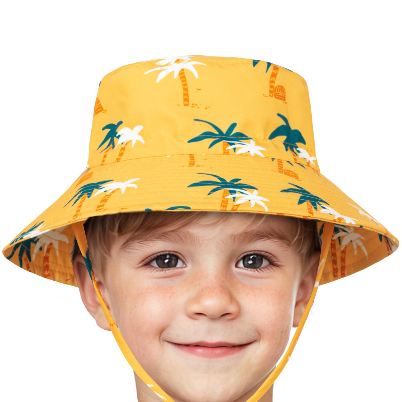 Kid's Quick-Dry Sun Hat With Adjustable Rope