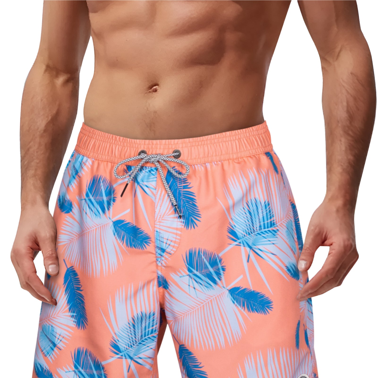 Men's 7 Inch Quick-Dry Casual Swim Shorts With Mesh Liner