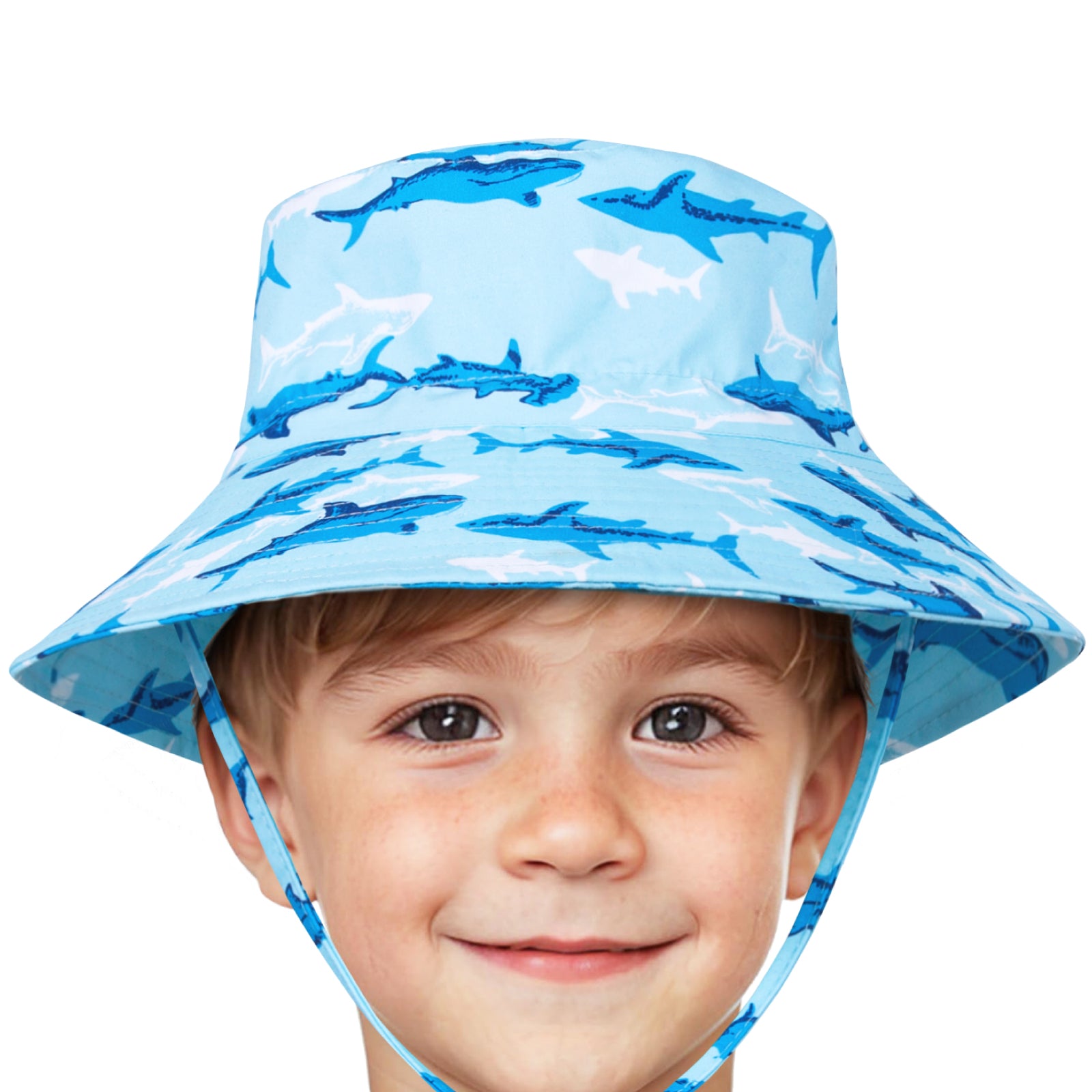 Kid's Quick-Dry Sun Hat With Adjustable Rope