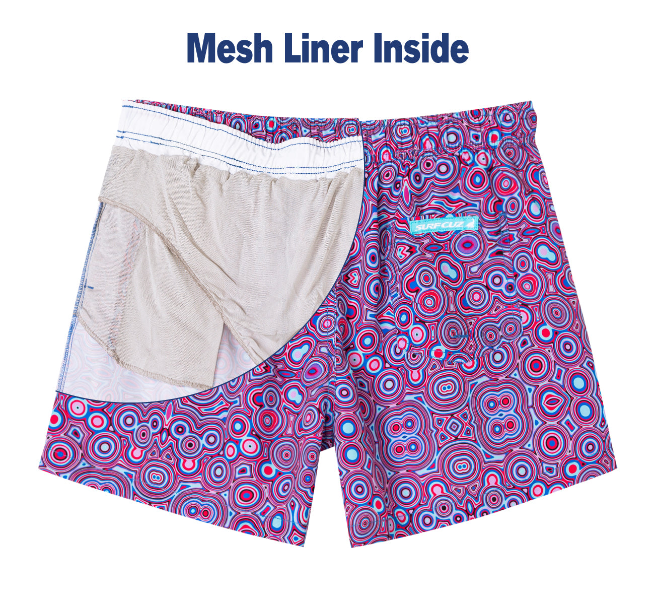 Surfcuz quick dry 5 inch men’s seaside shorts