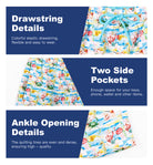 Surfcuz 5 inch men’s quick dry travel swim shorts