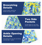 Surfcuz men’s 5 inch inseam summer quick dry trunks