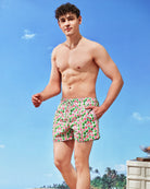 Surfcuz mens quick dry 5 inch casual shorts