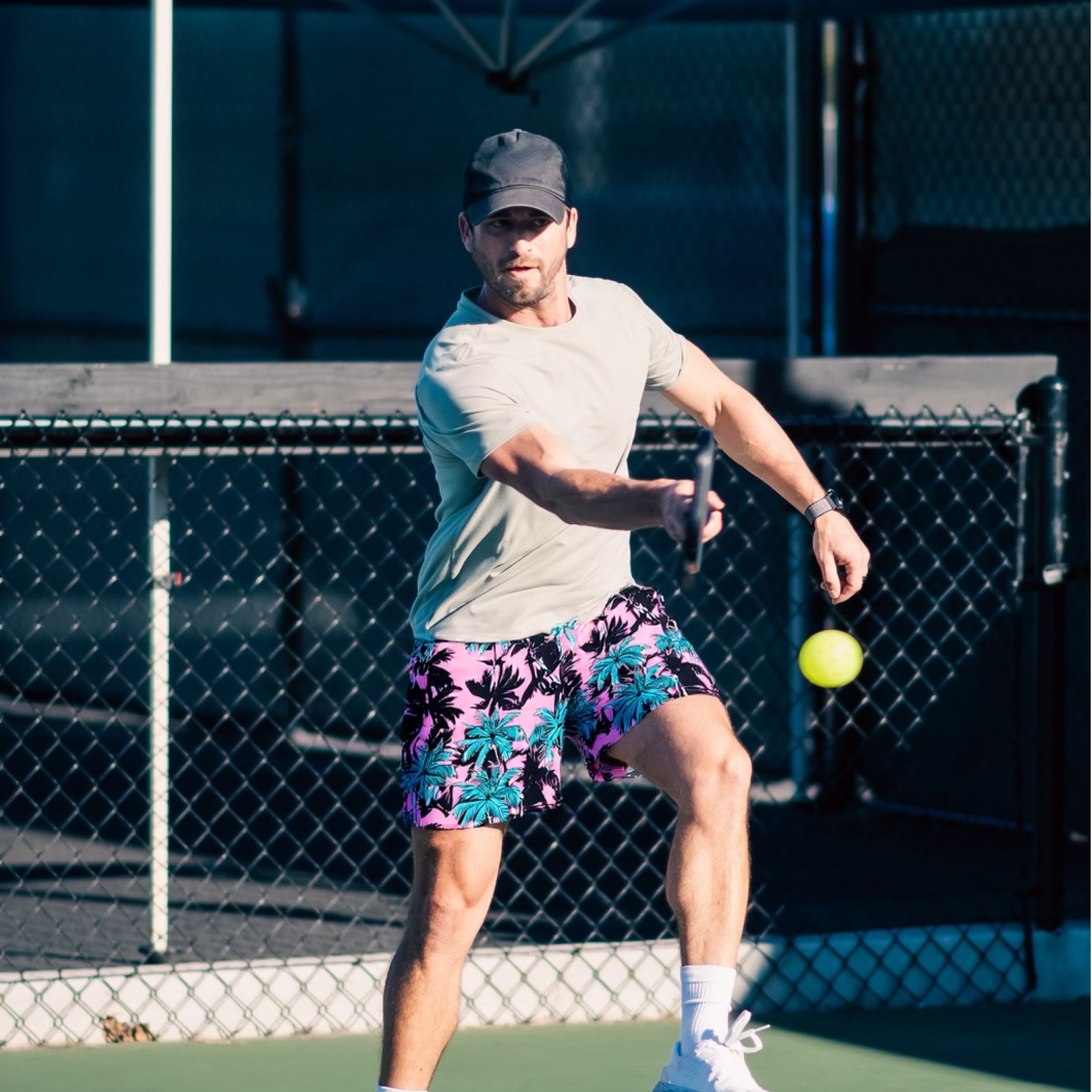 Men's Stretch Quick-Dry 5.5 Inch Swim Trunks