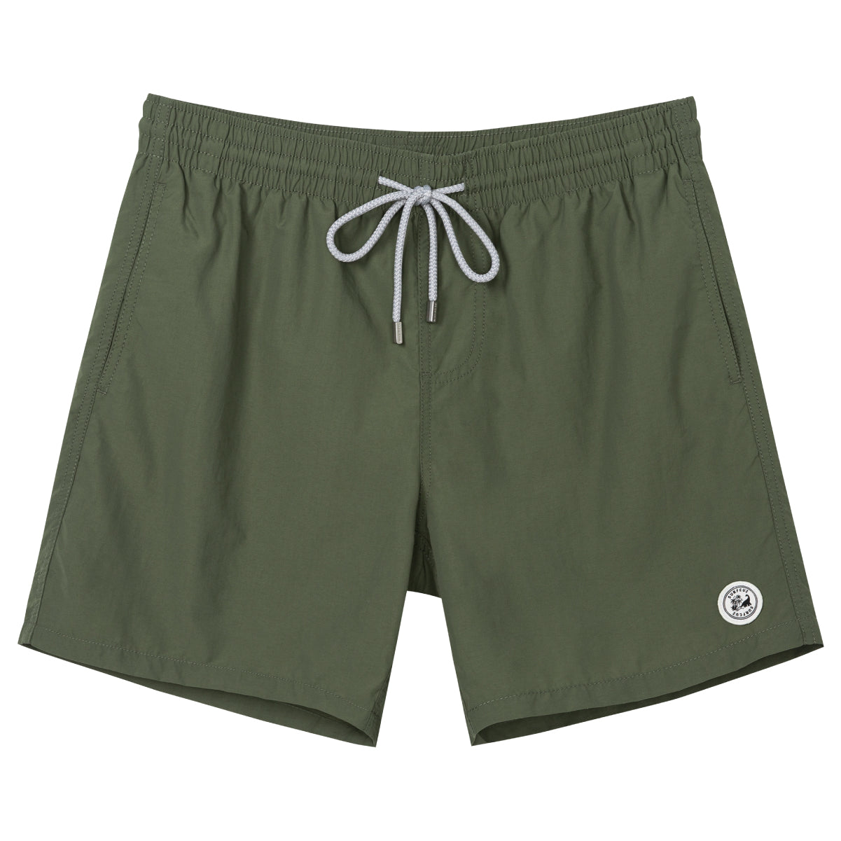 Men's Solid Color UPF50 Swim Trunk With Quick-Dry Tech