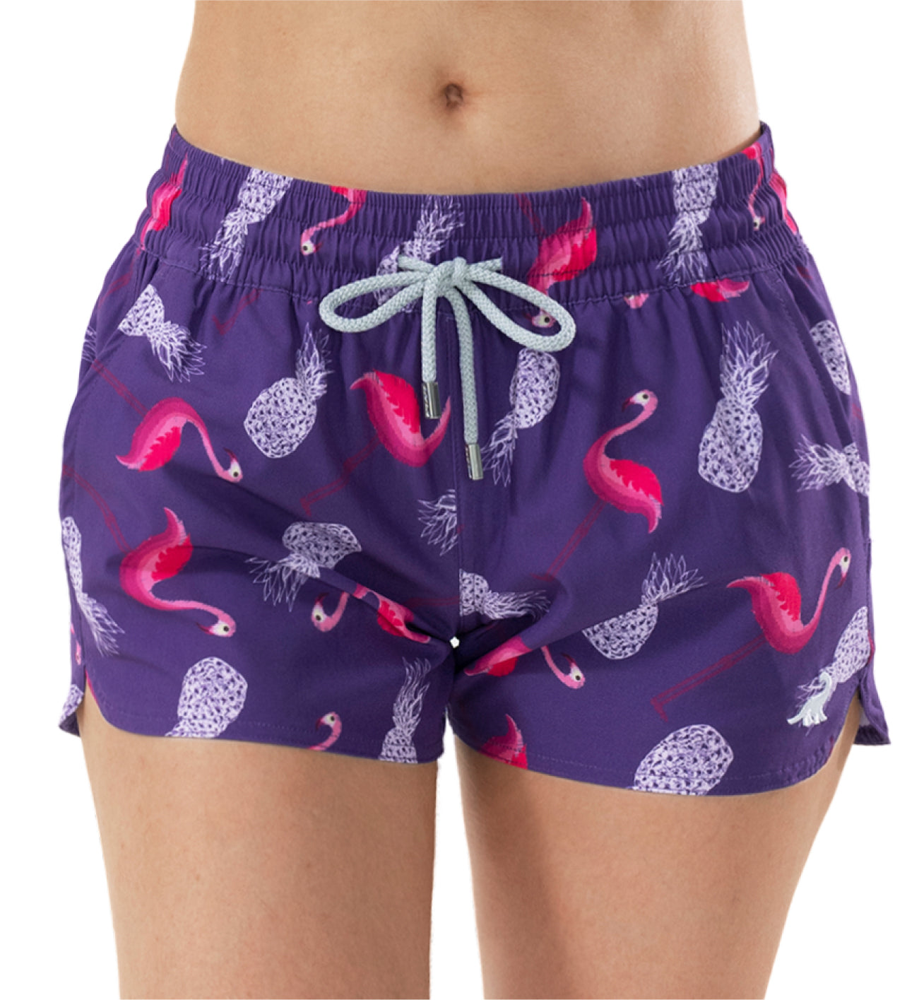 Flexible 3.5 inch inseam shorts womenโs summer