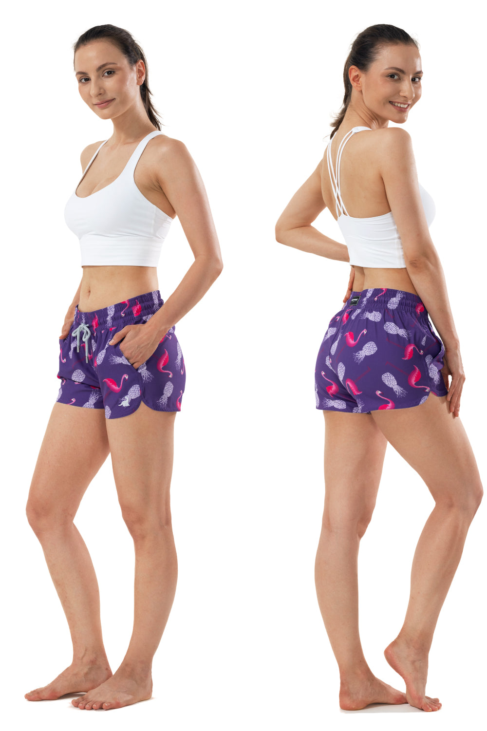 Women’s quick dry surf shorts for swimming