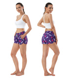 Womenโs quick dry surf shorts for swimming