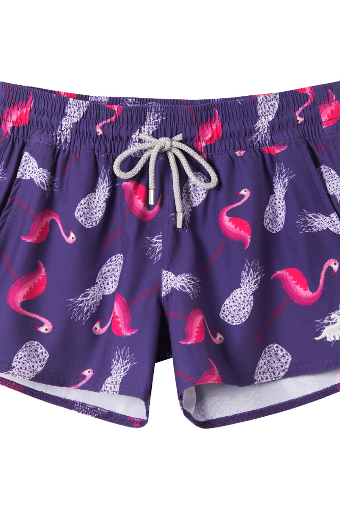 Quick dry breathable shorts for women beach day