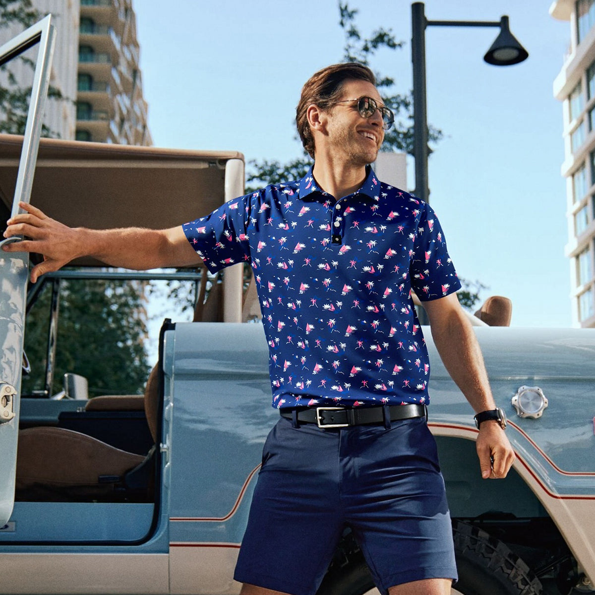 Men's Quick-Dry Golf Polo Shirts