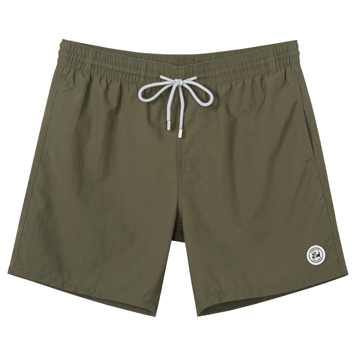 Men's Solid Color UPF50 Swim Trunk With Quick-Dry Tech
