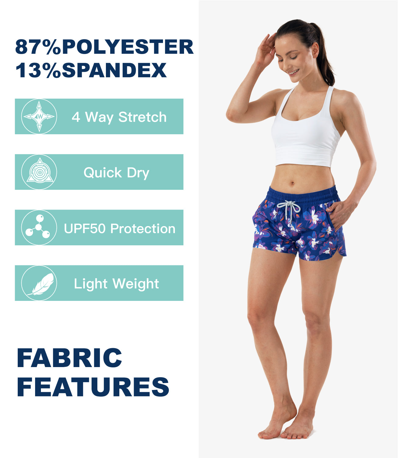 amazon women's swim shorts