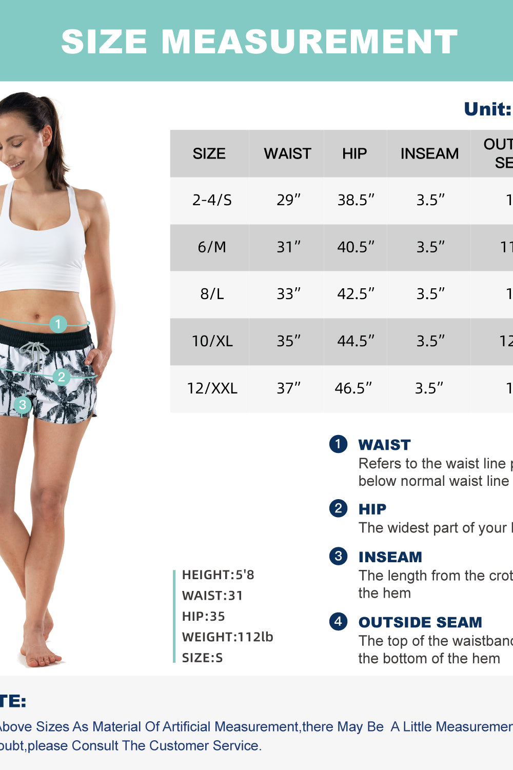 walmart swim shorts women's