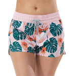 Womenβs 4 way stretch board shorts with quick dry fabric