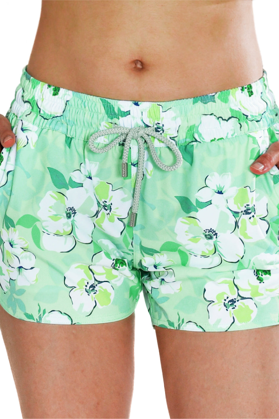 Women’s quick dry beach shorts with pockets