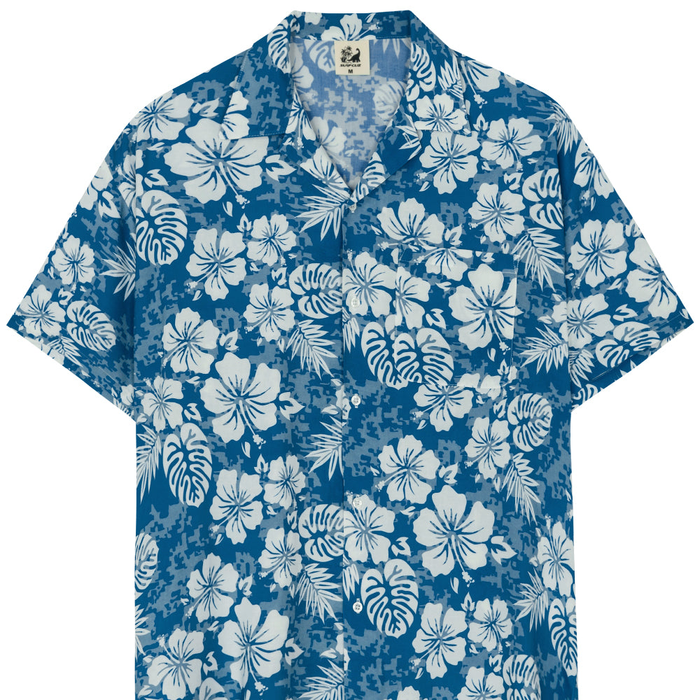 Men's Quick-Dry Vacation Hawaiian Shirts With Pocket