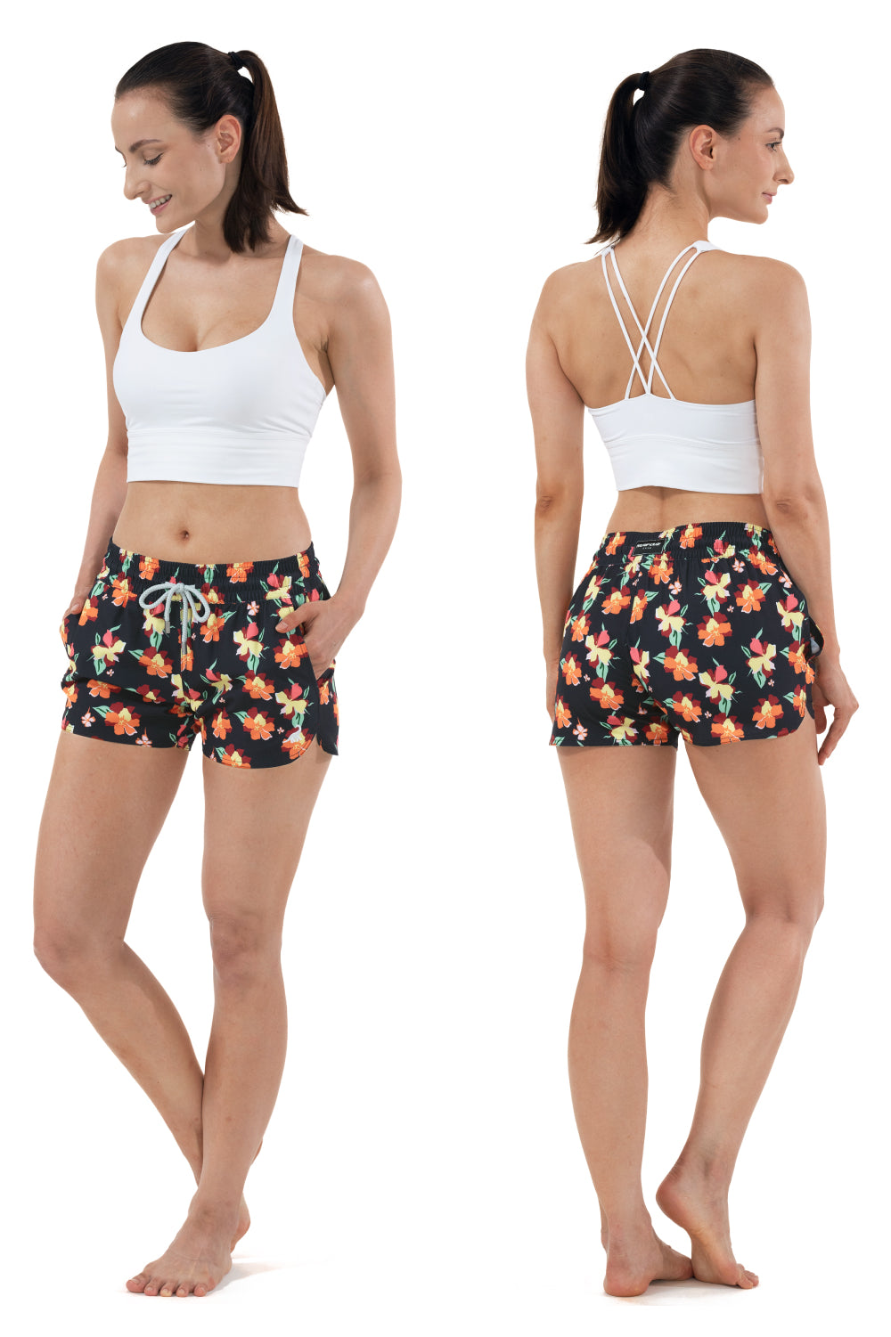 Women’s 3.5 inch inseam quick dry beach shorts