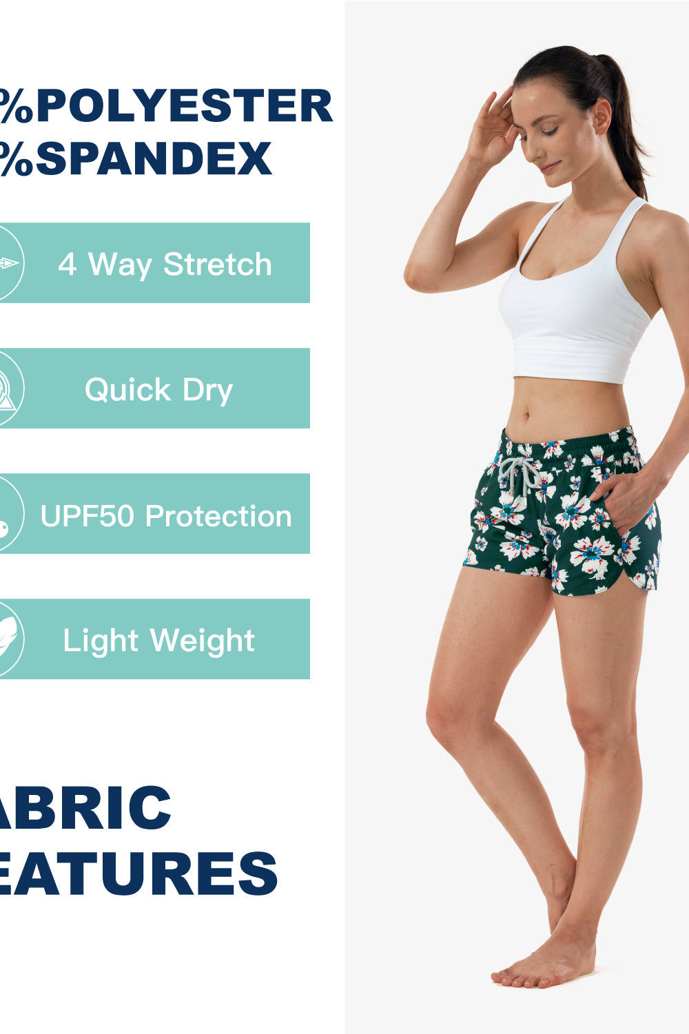 Women’s Surfcuz running shorts for summer