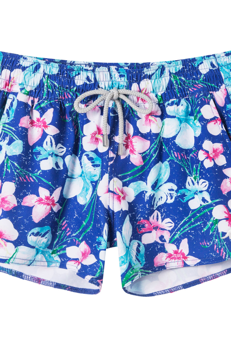 Women’s elastic waist surf board shorts quick dry