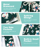 Lightweight surf shorts for women with 3.5 inseam