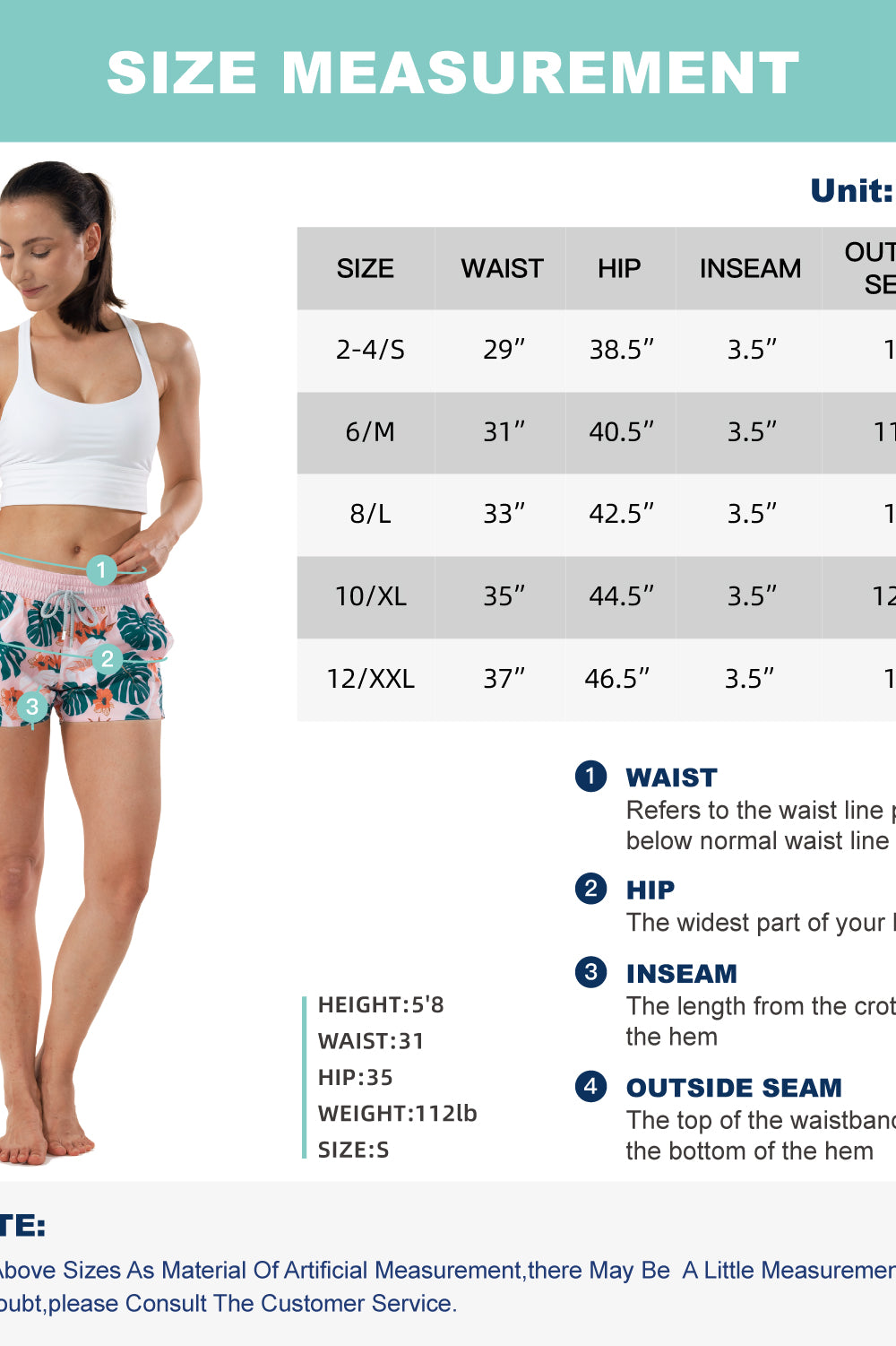 Hot sale beach shorts women’s 3.5 inch inseam