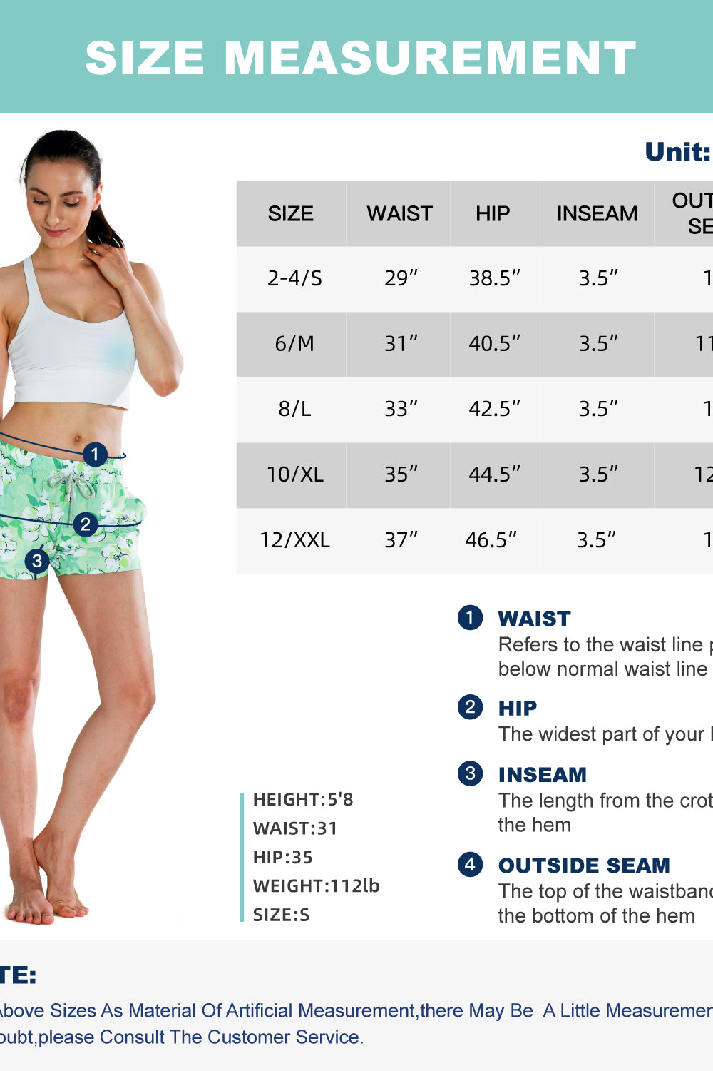 3.5 inch inseam lightweight workout shorts for women
