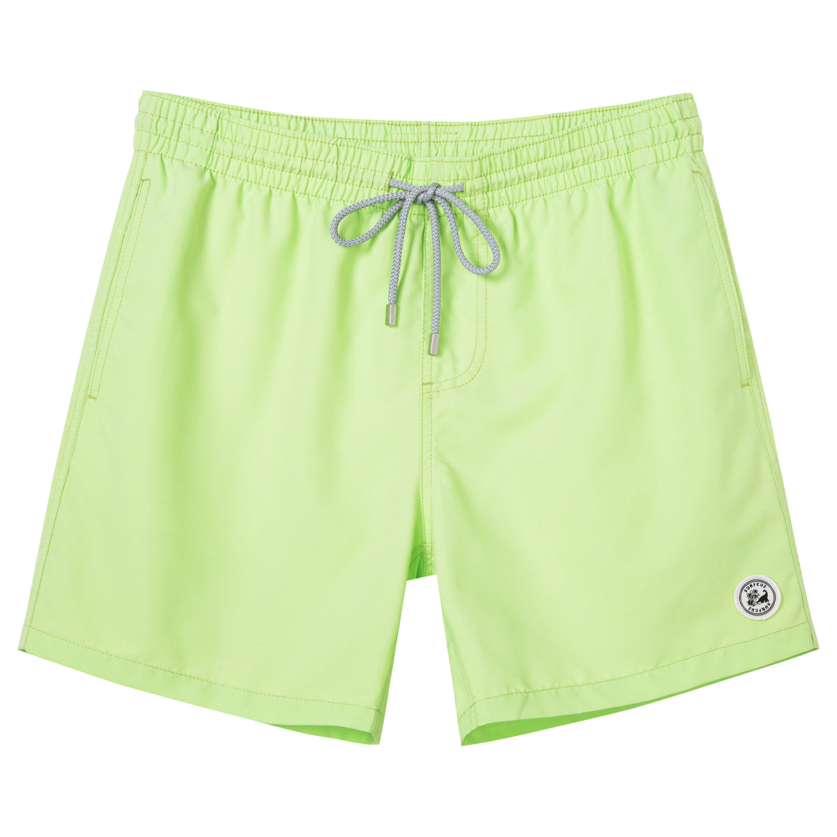 Men's Quick-Dry Solid Color Swim Trunk With Pockets
