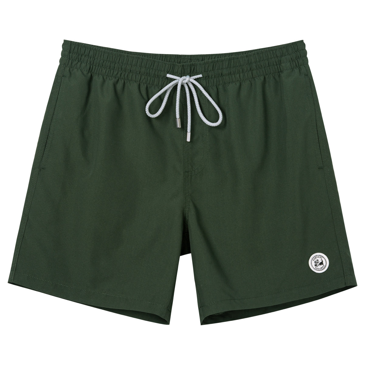 Men's Solid Color UPF50 Swim Trunk With Quick-Dry Tech